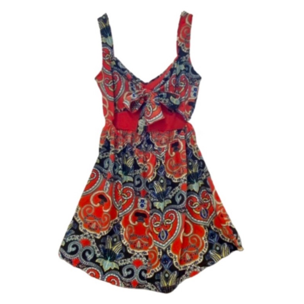 Runway Story - Tie Back Midi Dress View 2